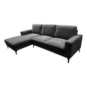 Right corner sofa Menande Argos The Classic anthracite fabric 248x173x89cm