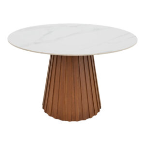 029 000445 1 Dining table Franzel Argos The Classic sintered stone in marble look-mdf in natural shade D120x75cm
