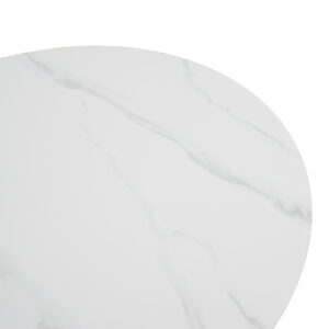029 000445 3 Dining table Franzel Argos The Classic sintered stone in marble look-mdf in natural shade D120x75cm