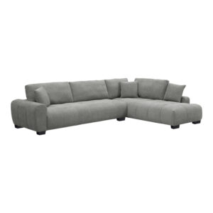 074 000092 1 Corner sofa Vaneto Argos The Classic left corner grey fabric 298x208x85cm