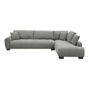 074 000092 2 Corner sofa Vaneto Argos The Classic left corner grey fabric 298x208x85cm