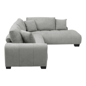 074 000092 3 Corner sofa Vaneto Argos The Classic left corner grey fabric 298x208x85cm
