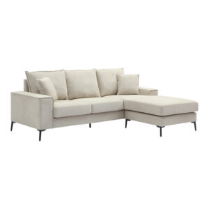 074 000093 1 Reversible corner sofa Ravelma Argos The Classic beige fabric 241x168x87cm