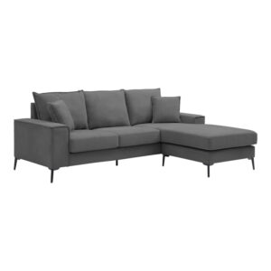 074 000094 1 Reversible corner sofa Ravelma Argos The Classic anthracite fabric 241x168x87cm