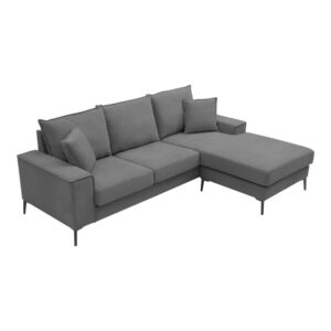 074 000094 2 Reversible corner sofa Ravelma Argos The Classic anthracite fabric 241x168x87cm