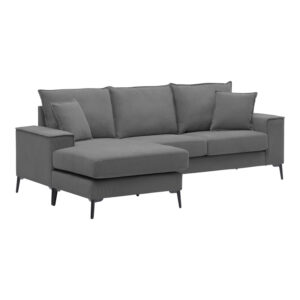 074 000094 3 Reversible corner sofa Ravelma Argos The Classic anthracite fabric 241x168x87cm