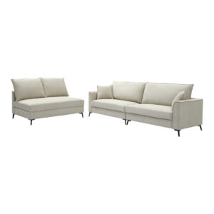 074 000097 2 Reversible corner sofa Almy Argos The Classic beige fabric 271x219x91cm