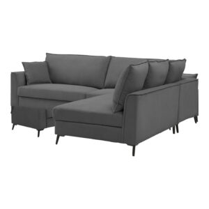 074 000098 3 Reversible corner sofa Almy Argos The Classic anthracite fabric 271x219x91cm