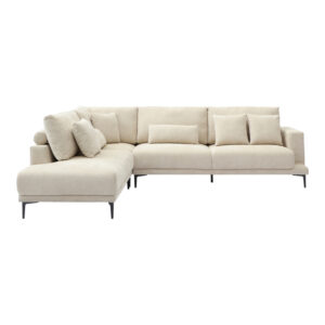 074 000100 3 Corner sofa Maliva Argos The Classic right corner beige fabric 280x210x100cm