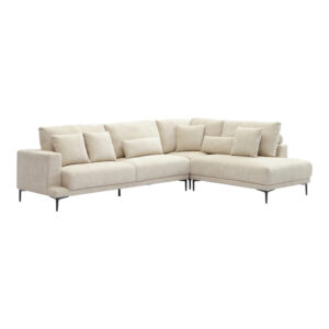 074 000102 1 Left corner sofa Maliva Argos The Classic beige fabric 280x210x100cm