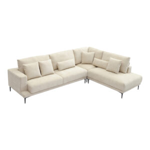 074 000102 2 Left corner sofa Maliva Argos The Classic beige fabric 280x210x100cm