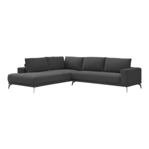 074 000104 1 Right corner sofa Selio Argos The Classic anthracite fabric 300x240x100cm