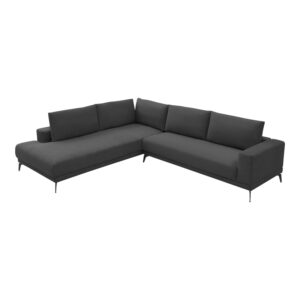 074 000104 2 Right corner sofa Selio Argos The Classic anthracite fabric 300x240x100cm