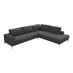 074 000106 2 Left corner sofa Selio Argos The Classic anthracite fabric 300x240x100cm