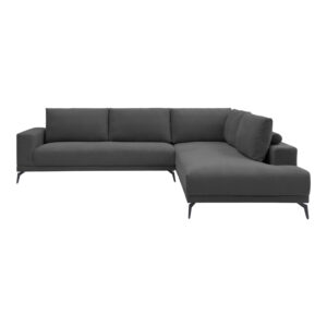 074 000106 3 Left corner sofa Selio Argos The Classic anthracite fabric 300x240x100cm