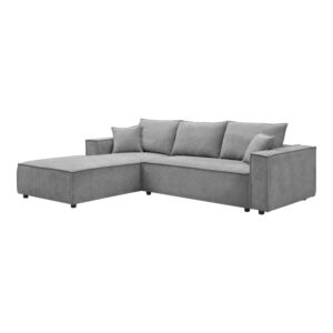 074 000111 1 Right corner sofa Maden Argos The Classic grey fabric 279x203x90cm