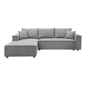 074 000111 3 Right corner sofa Maden Argos The Classic grey fabric 279x203x90cm