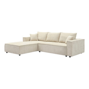 074 000112 1 Right corner sofa Maden Argos The Classic beige fabric 279x203x90cm