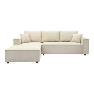 074 000112 3 Right corner sofa Maden Argos The Classic beige fabric 279x203x90cm