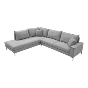 074 000115 2 Right corner sofa Zenqua Argos The Classic grey fabric 291x233x90cm