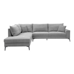 074 000115 3 Right corner sofa Zenqua Argos The Classic grey fabric 291x233x90cm