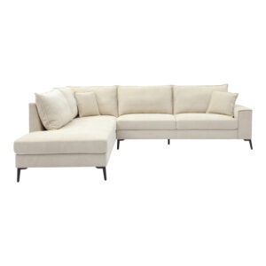 074 000116 3 Right corner sofa Zenqua Argos The Classic beige fabric 291x233x90cm