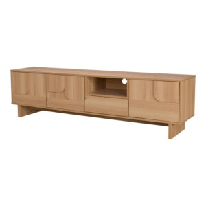 086 000030 1 Jenfia Argos The Classic mdf tv stand in natural shade 180x39x45.5cm