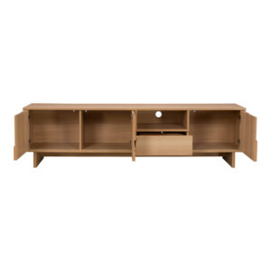 086 000030 2 Jenfia Argos The Classic mdf tv stand in natural shade 180x39x45.5cm