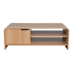 086 000033 3 Kelba Argos The Classic mdf coffee table in natural shade 100x50x35.5cm
