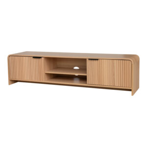 086 000034 1 Anfen Argos The Classic mdf tv stand in natural shade 160x39x40.5cm