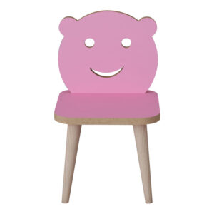 120 000290 2 Jerry Argos The Classic children's chair pink-natural 30x30x52cm