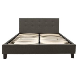 200 001751 2 Bed with mattress Mago-Utopia Argos The Classic anthracite fabric 150x200cm