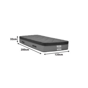 207 000030 2 Mattress Deluxe Argos The Classic pocket spring double sided 32cm 120x200cm