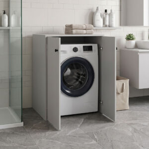 Laundry cabinet Bathy Argos The Classic white 70x66x90cm