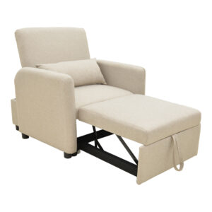 272 000007 1 Armchair-bed Flexa Argos The Classic beige fabric 85x92x84cm
