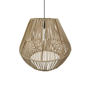 Lilabel Argos The Classic wicker ceiling lamp in natural color Φ25x84cm