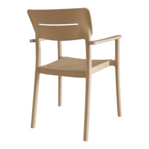 326 000085 1 Armchair Pilma Argos The Classic cappuccino PP 57x54x82cm