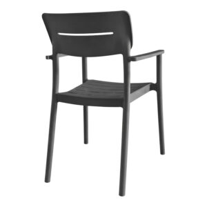 326 000086 1 Armchair Pilma Argos The Classic anthracite PP 57x54x82cm