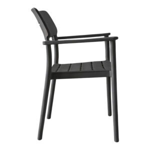 326 000086 2 Armchair Pilma Argos The Classic anthracite PP 57x54x82cm