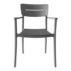326 000086 3 Armchair Pilma Argos The Classic anthracite PP 57x54x82cm