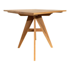 Cadrada table Argos The Classic teak wood in natural shade 80x80x76cm