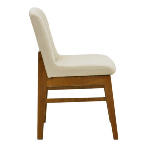381 000020 2 Chair Dalby Argos The Classic ecru fabric walnut rubberwood 50x45x85.5cm