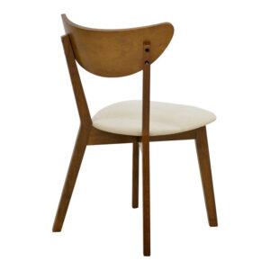 381 000022 1 Chair Canon Argos The Classic wlanut rubberwood with ecru fabric 43x52x83.5cm