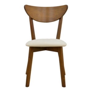 381 000022 3 Chair Canon Argos The Classic wlanut rubberwood with ecru fabric 43x52x83.5cm