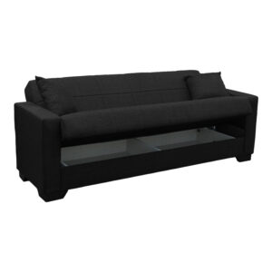 438 000007 2 Vox Sofa bed Argos The Classic three seater with storage space anthracite fabric 210x84x83cm