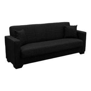 Vox Sofa bed Argos The Classic three seater with storage space anthracite fabric 210x84x83cm