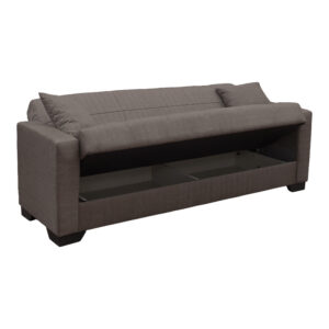 438 000008 2 Vox Sofa bed Argos The Classic three seater with storage space brown fabric 210x84x83cm