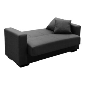 438 000011 1 Vox Sofa bed Argos The Classic two seater with storage space anthracite fabric 150x84x83cm
