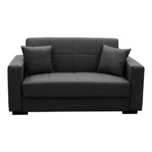 438 000011 2 Vox Sofa bed Argos The Classic two seater with storage space anthracite fabric 150x84x83cm