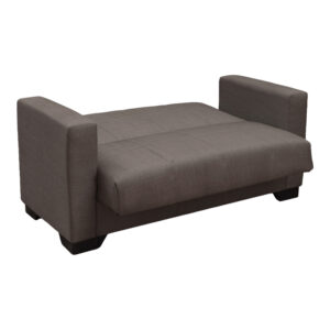 438 000012 1 Vox Sofa bed Argos The Classic two seater with storage space brown fabric 150x84x83cm